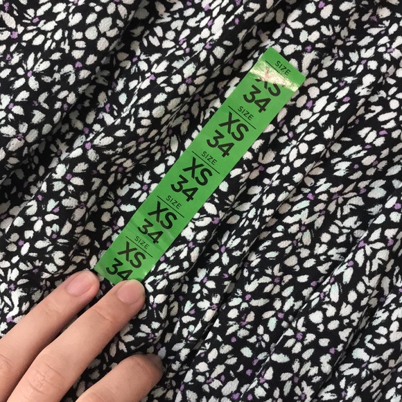 Pull&Bear printed midi skirt in black floral print - Picture 4 of 7